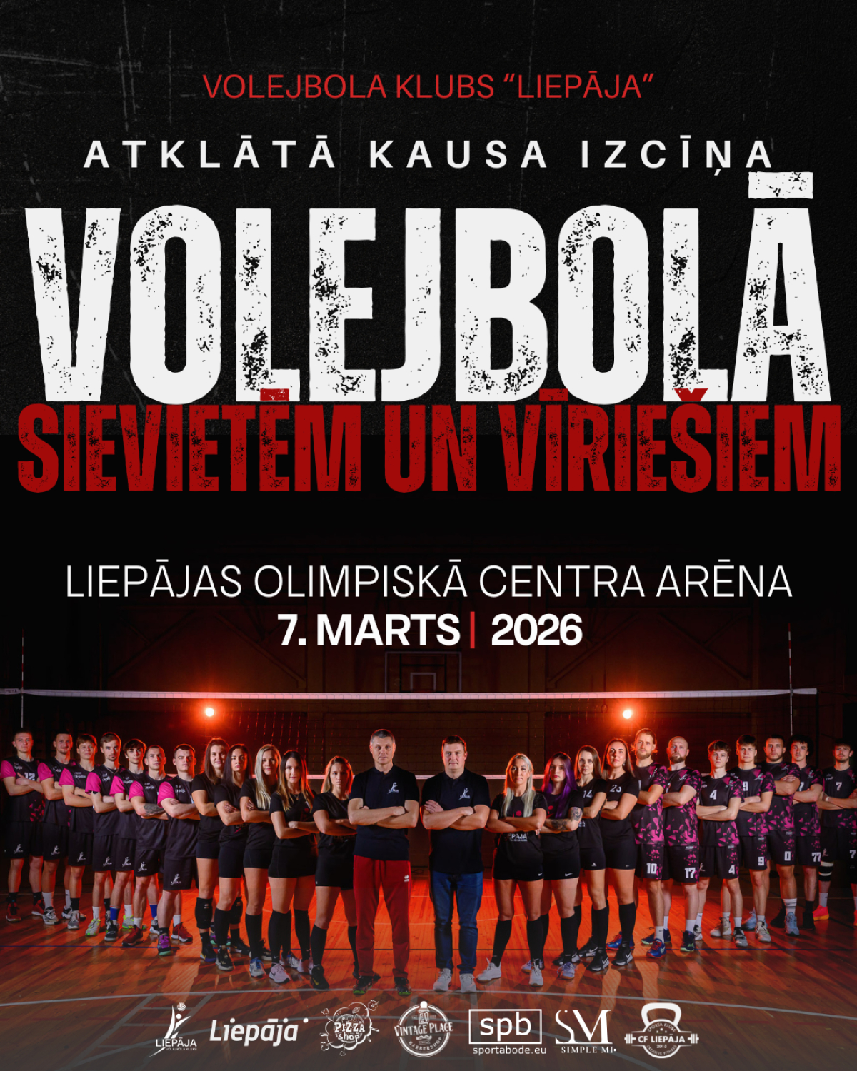 Atklātā kausa izcīņa volejbolā sievietēm un vīriešiem