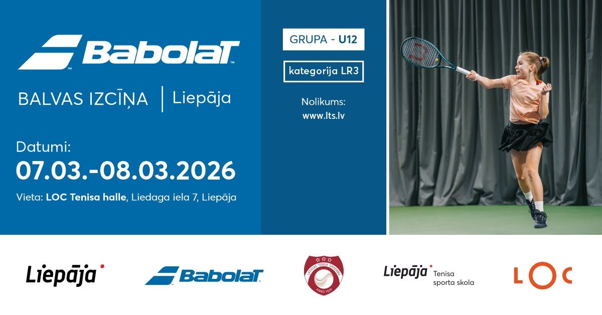 Babolat balvas izcīņa U12 (LR-3)