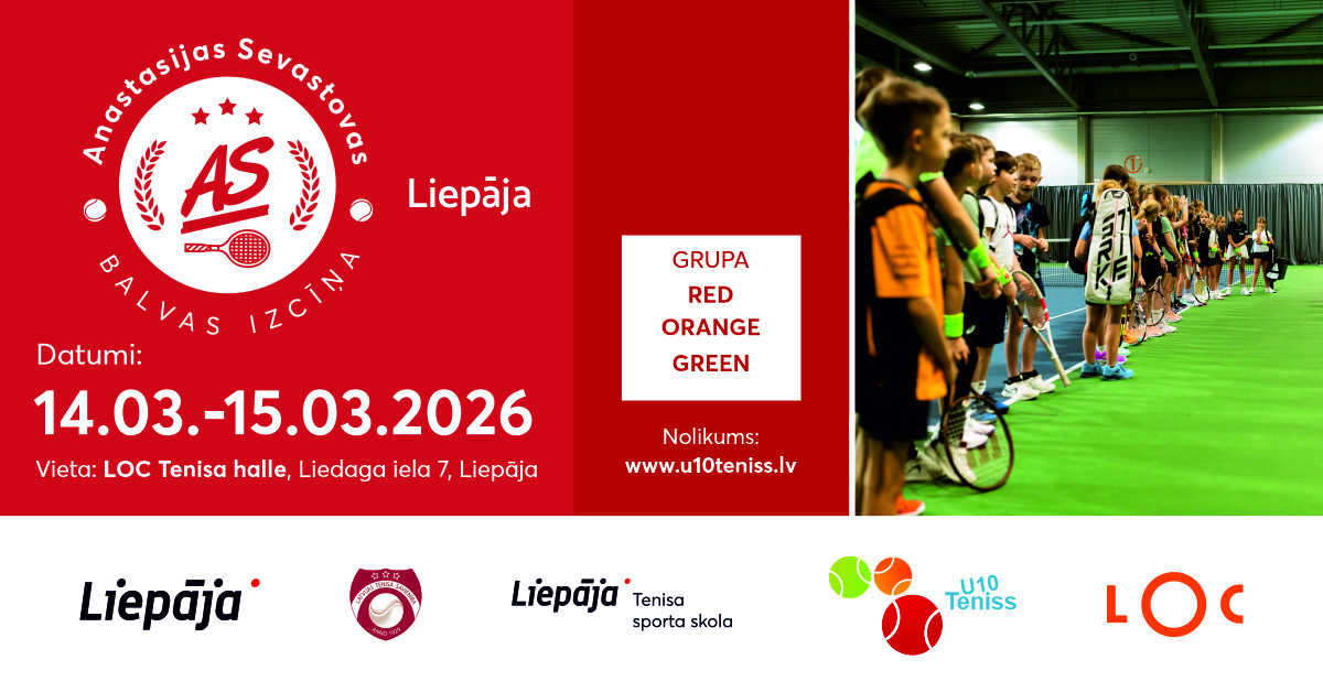 Anastasijas Sevastovas balvas izcīņa U8, U9, U10