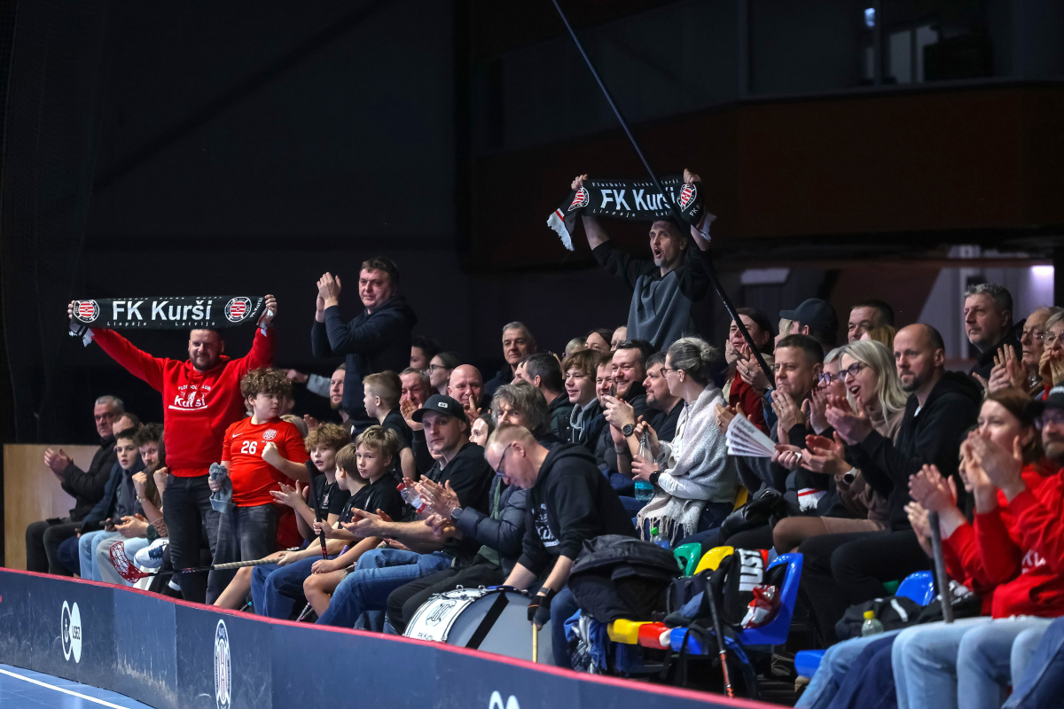 Florbols: FK Kurši - KNSS/Linde Grupa (1/2 fināla 2. spēle)