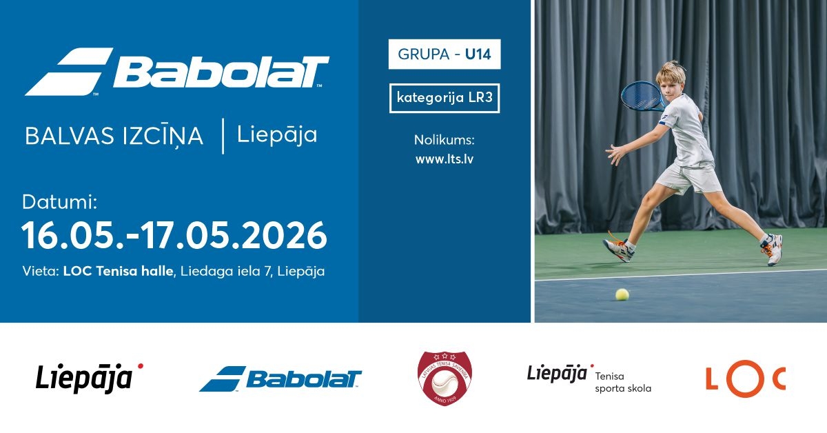 Babolat balvas izcīņa U14 (LR-3)